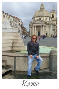 Christopher Ludgate in Rome.