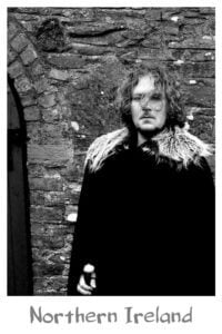 Christopher Ludgate on set of Game of Thrones, Northern Ireland.