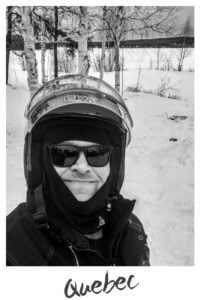 Christopher Ludgate in Quebec.