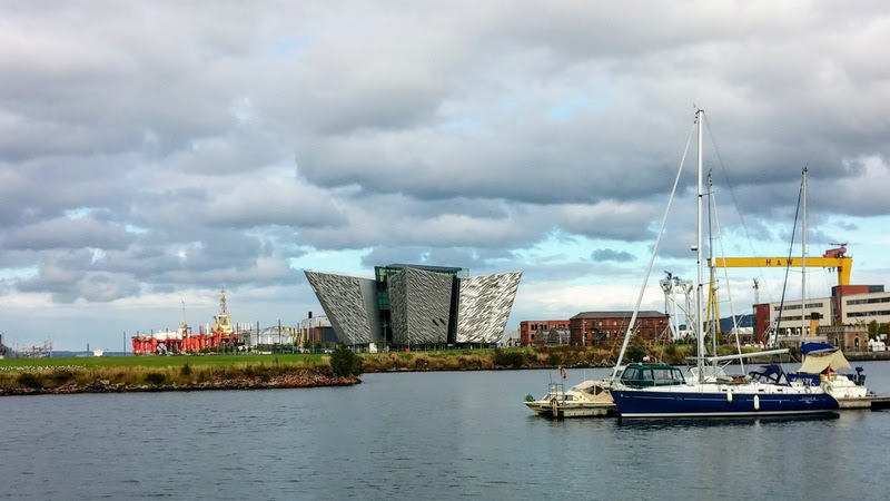 The Titanic Project is a highlight of the renovated waterfront and former shipyards of Belfast.