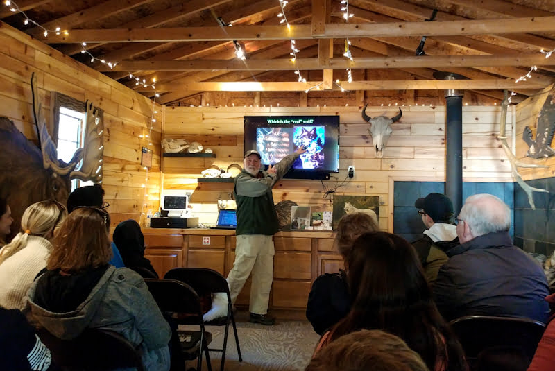 With WCC volunteer wolf expert, Joe Darling, it’s an in-depth look at the indigenous wolves of North America and our relationship to them.