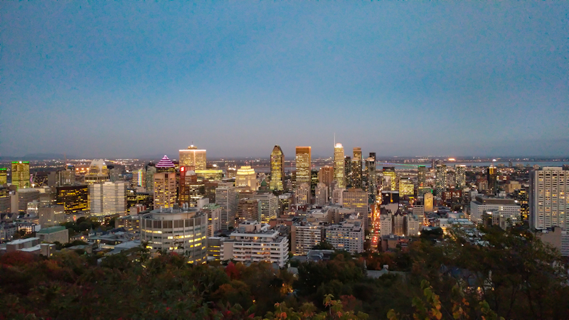 Solo on Mount Royal while exploring some of Montreal’s iconic and obscure.