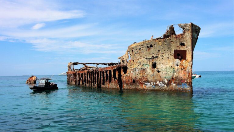 Ghost ship adventure off the coast of Bimini is a deep dive into history.