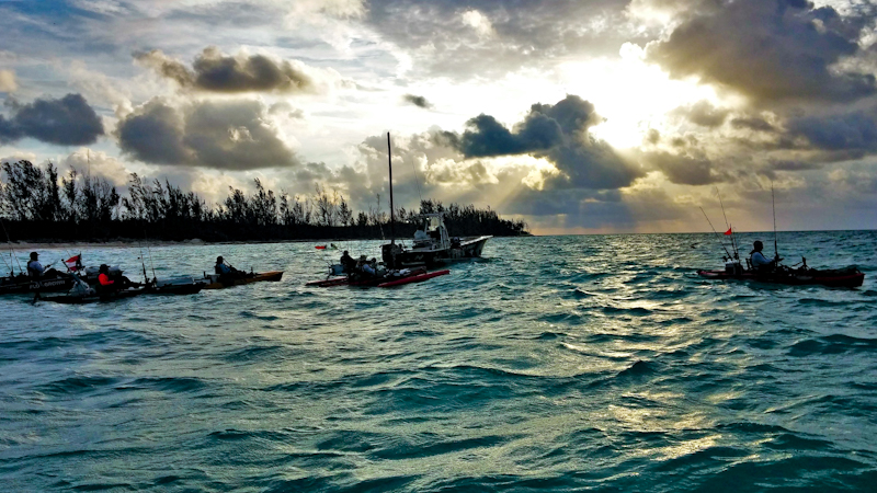 The competitive anglers at Bahamas Extreme Fishing event dare the rough waters at dawn. I followed.