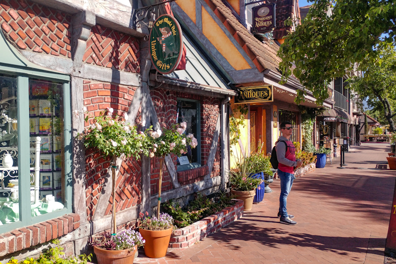 Part of Solvang's charm is the alluring shops throughout the quaint European-esque town.