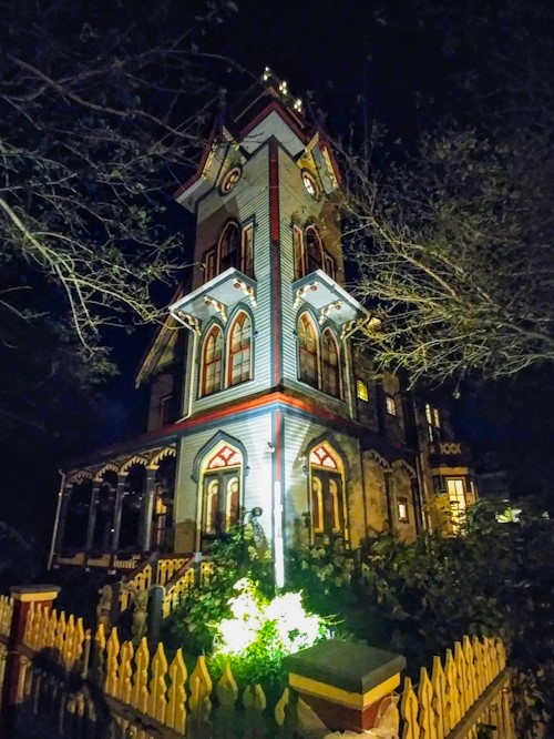 A relaxing stroll of the streets of Cape May in the evening offers an eyeful of Victorian architecture.