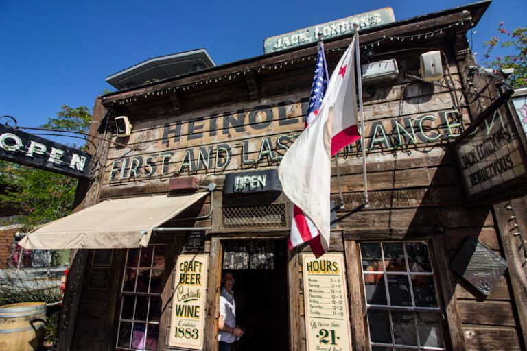 A trip back in time at historical First & Last Chance Saloon at Jack London Square in Oakland.