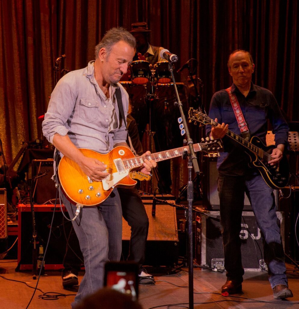 Springsteen has been known to pop in for a surprise jam session. 