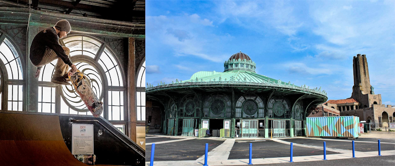 Asbury Park's old carousel, casino, and bath house are being preserved and revamped.