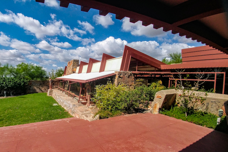 Frank Lloyd Wright's Taliesin West is an integral part of Scottsdale's history. Photo: C Ludgate