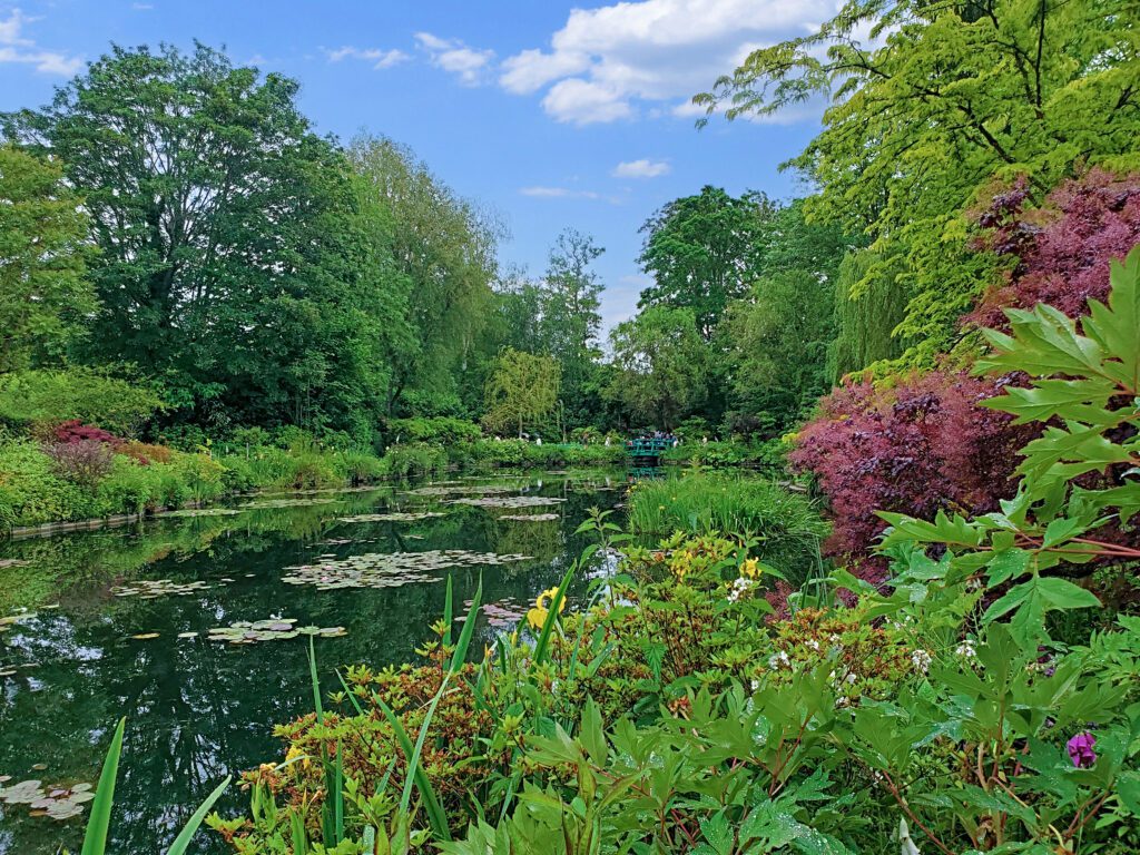 The Water Lily Pond at Impressionist Master, Claude Monet's Residence in Giverny, France. C. Ludgate