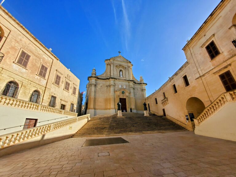 Santa Maria was built upon the Temple of Juno in Gozo, Malta Christopher Ludgate