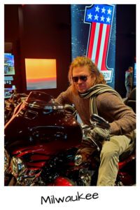 Christopher Ludgate at Harley Davidson in Milwaukee