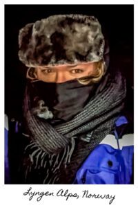 Christopher Ludgate in the Lyngen Alps, Norway