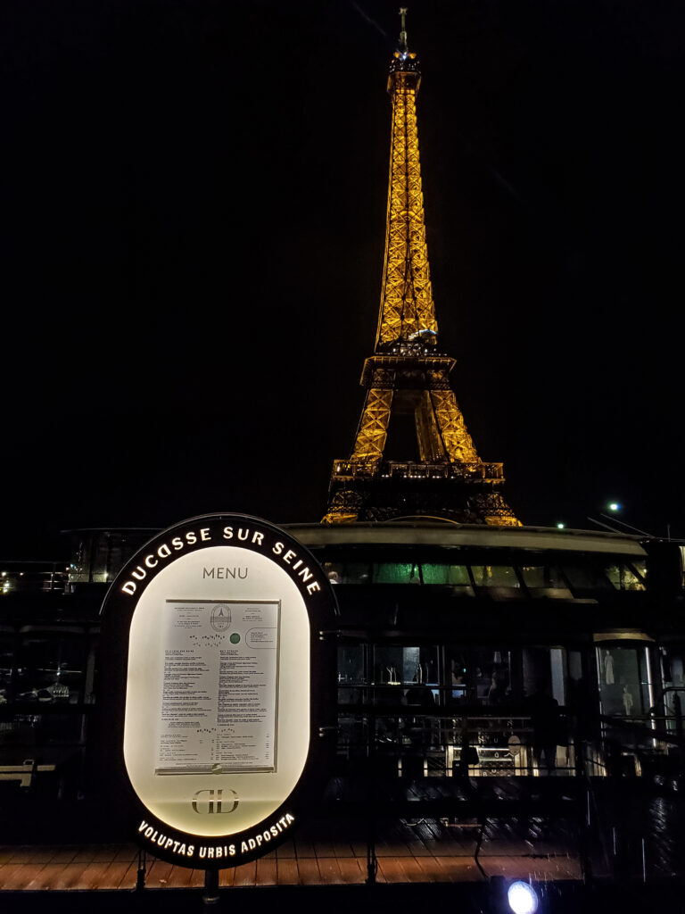 Ducasse Sur Seine Fine Dining River Cruise in Paris Photo Christopher Ludgate