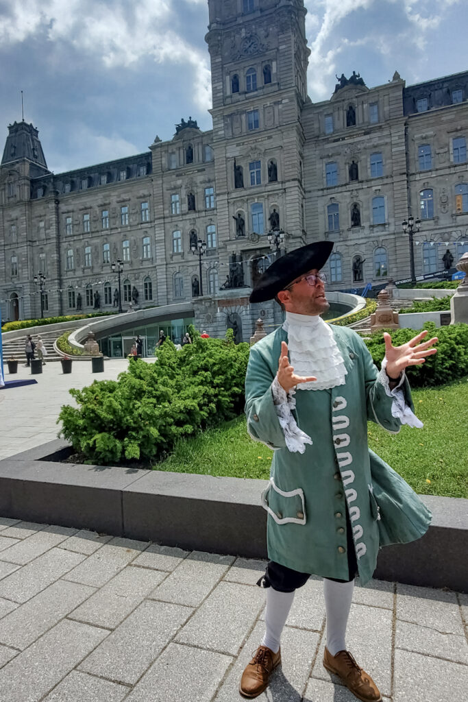On an animated tour of Quebec City C. Ludgate