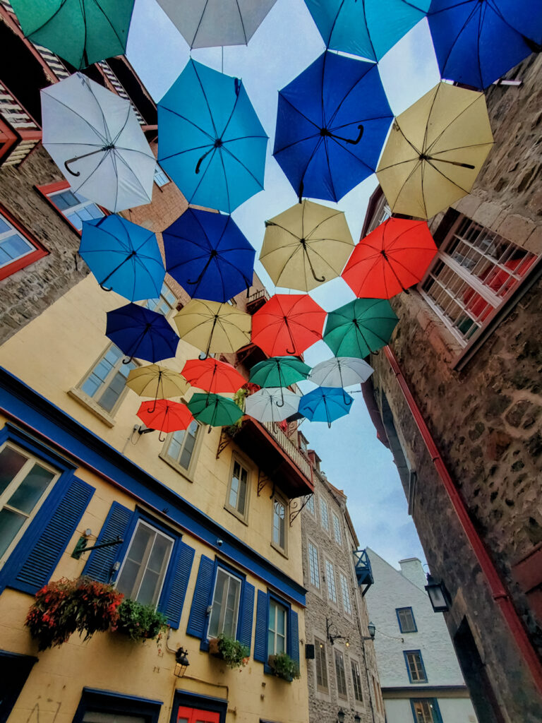 Cinematic Lower City in Quebec Photo: C. Ludgate