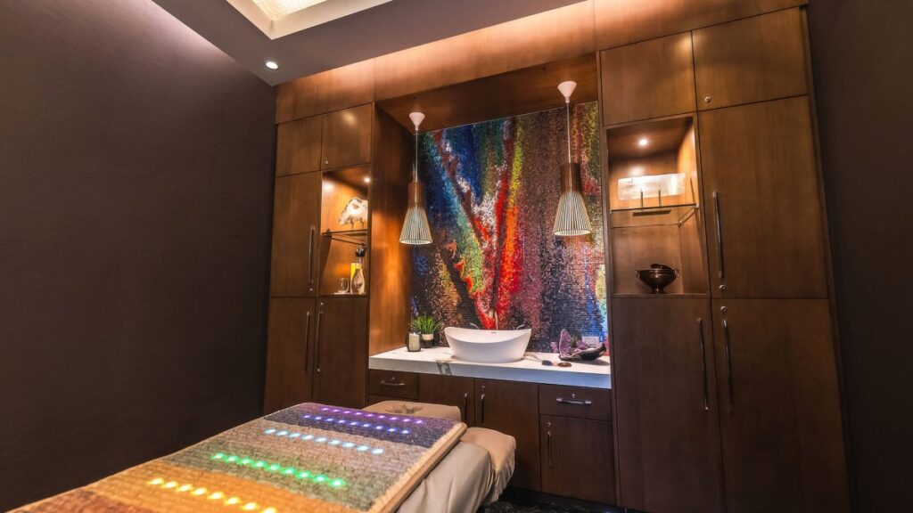Sec-he Spa heated therapy beds. Courtesy: Spa at Sec-he
