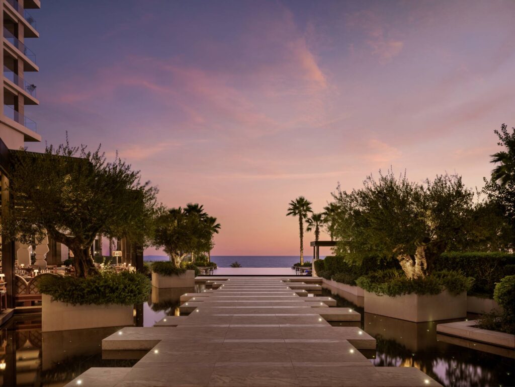 AMARA Hotel, Cyprus Beach Path (stock photo)