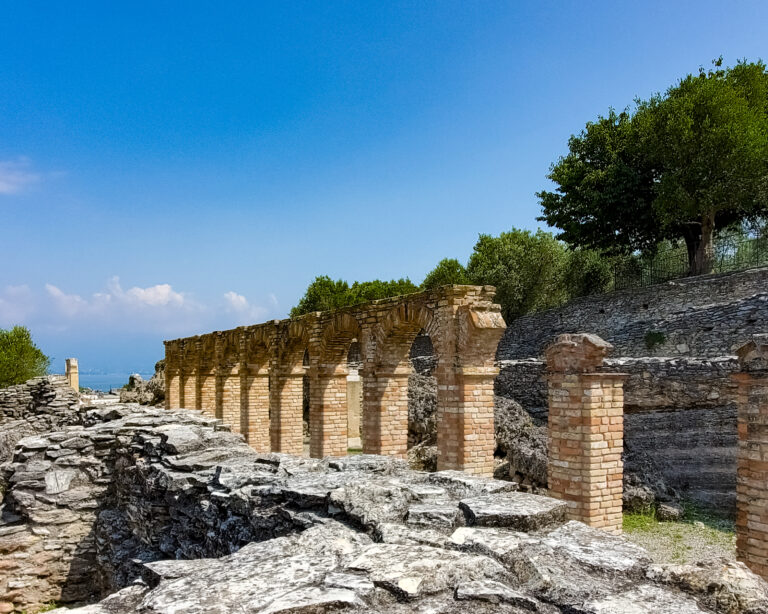 The ruins of The Grottoes of Catullus in Sirmione, Italy Photo: Christopher Ludgate