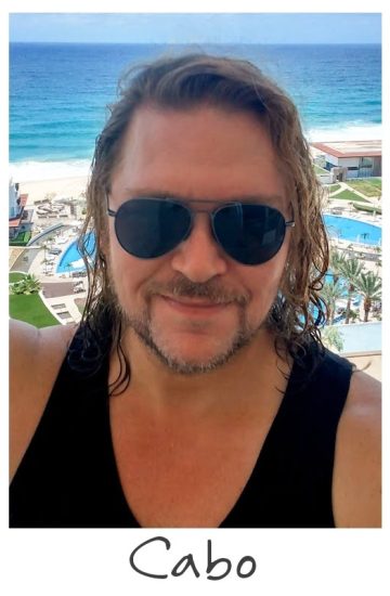 Christopher Ludgate in Cabo, Mexico.